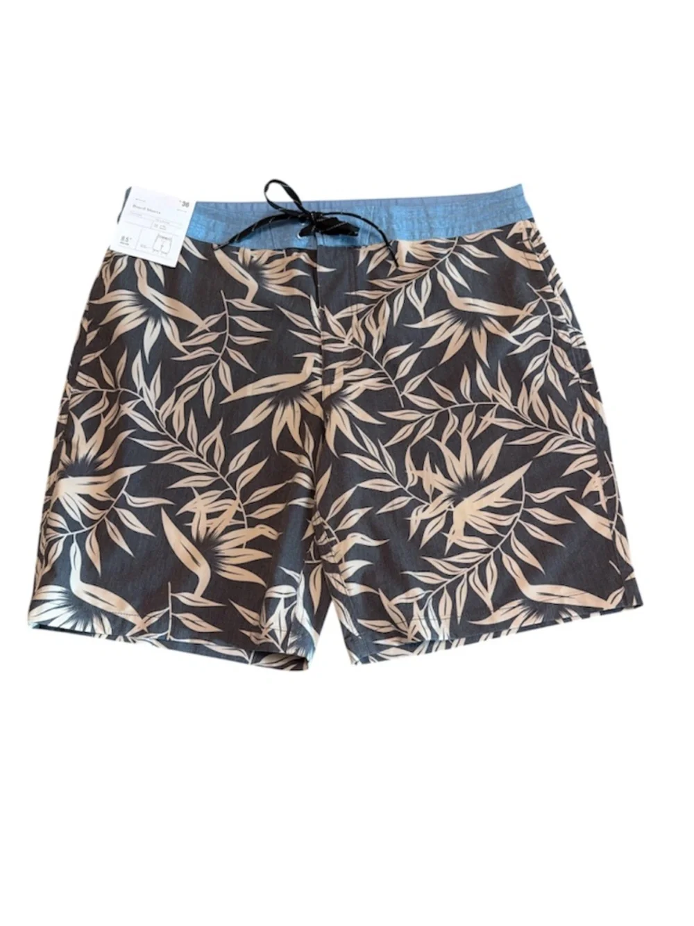 Goodfellow & Co Tropical Board Shorts Mens 36 NWT Swim Trunks Beach Summer